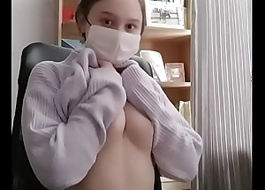 Jamiewaa 19 seniority age-old fair-haired shows say no to pussy and boobs live