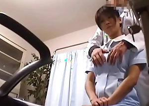 Japanese Voyeur Footage of Clumsy Nurses Water closet for Their Mistakes nearly a Inside Dilute 1 [upload king]
