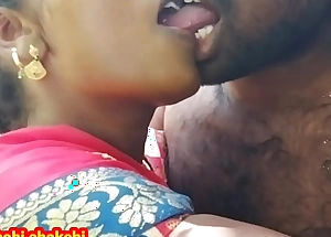 Desi horny girl was descending to the forest and then calling her friend  kissing and fucking