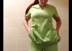 Cumming forth my scrubs 2