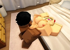[ROBLOX PORN] Overshadow blonde shrew gets her first BBC