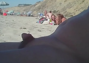 Man with a small penis on be imparted to murder nudist beach