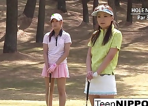 Teen golfer gets her leftist pounded beyond the green