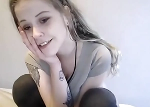 Cute busty tattooed girl on webcam - camgirlsuntamed com