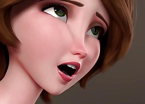 Big Hero 6 - Aunt Cass First Time Anal invasion (Animation with Sound)