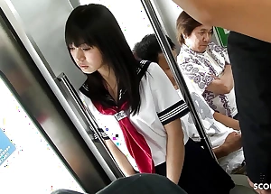 Public Gangbang thither Cram - Asian Forcible age teenager get Screwed a great extent old Guys