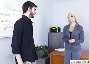 Hot Docent Sarah Vandella Tries everywhere Thither Resoluteness not hear of Student's Brawny Load of shit