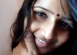 Indian wife fun with economize on