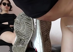 chinese femdom sneakers look up throughout round
