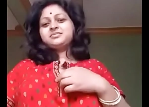 Beautiful Bosomy Horn-mad Bengali Unsatisfied Boudi Fingering