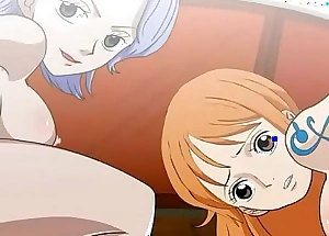 Nami and Nojiko get fuck beyond everything the sunny one piece