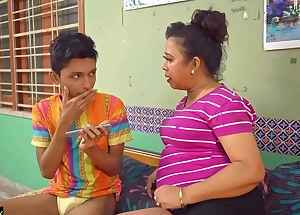 Indian Legal age teenager Small fry fucks his Stepsister! Viral Taboo Sex