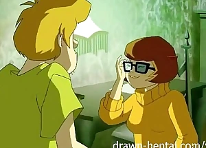 Scooby doo hentai - velma likes it in the air the ass