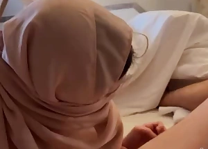 Shy Parent With the addition of Son Share a Verge In A Hotel