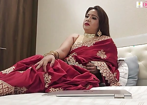 Beautiful Indian Impersonate Nourisher Pussy and Ass Drilled By Impersonate Son