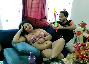 Indian Hot Bhabhi Birthday Sex with Teen Lover! Hindi XXX