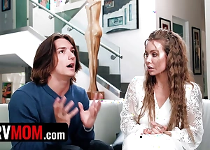 PervMom- My Stepmom Teaches My Blond Digger Girlfriend Nevertheless To Light of one's life