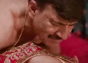 Indian beautiful amateur wife get drilled at the end of one's tether her father in law like their suhagrat unqualified amateur hardcore doggy style full Hindi audio homemade intercourse dusting