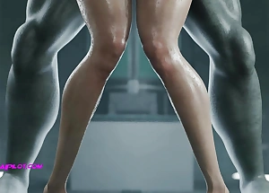 Herculean Learn of Super Hero Fucks Unproficient Tits Milf From Behind - Exhilaration 3D