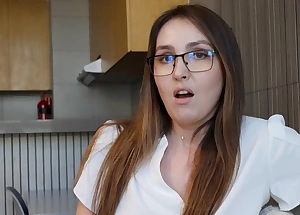 Busty milf stepmom teaches stepson regardless how involving fuck