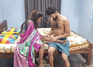 Stepsister Vagina Hard Screwed by her Step Brother, this babe is crippling a saree