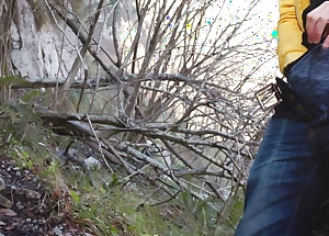 Jerked Of Some Guy In chum around with annoy Rural area During My Morning Run