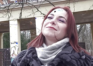 GERMAN SCOUT - Curvy German Saggy Tits Girl Emma Prince of darkness Pick Up for Tint Fuck in Berlin