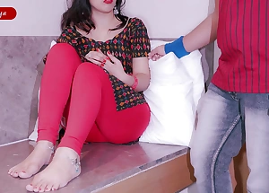 Hot Stepsis Seduced beside Stepbro Flirting added to Gets Long Romantic Sex Creampie beside Hindi Audio