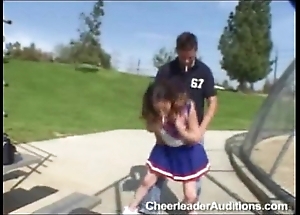 Unartificial cheerleader!