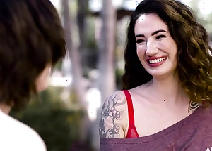 Modern-day Sins - Lesbians Arabelle Raphael and Casey Calver Seduce Previously to BF for Cum Swapping 3-way
