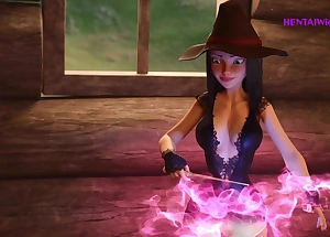 Magic gets Dirty too...First Anal Try for Perv Magician Babe - HQ Exclusive Animation